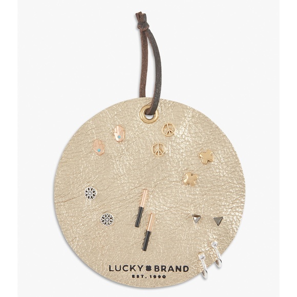 Lucky Brand Jewelry - Lucky Brand Leather Stud Set